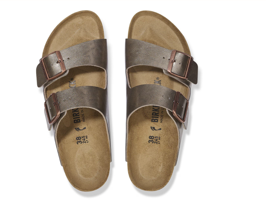 Birkenstock Arizona Birko-Flor Graceful Taupe Sandals