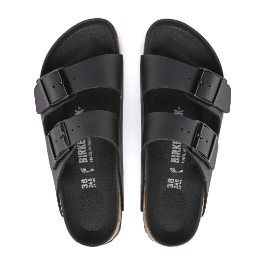 Birkenstock Arizona Birko-Flor Microfiber Footbed Black Sandals
