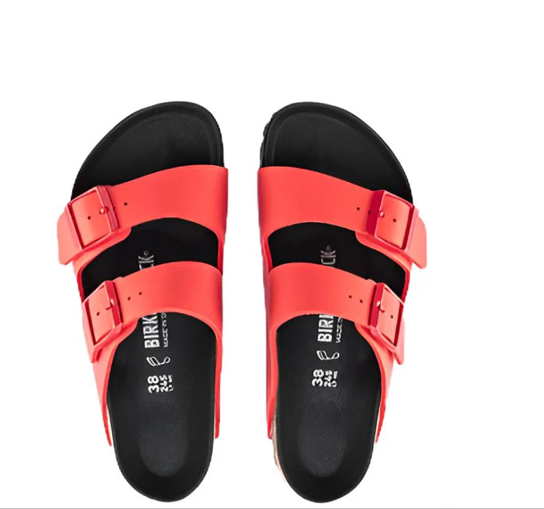 Birkenstock Arizona Birko-Flor Poppy Sandals