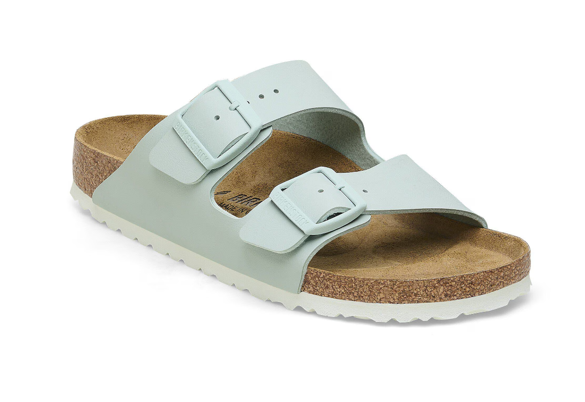 Birkenstock Arizona Birko-Flor Surf Green Sandals