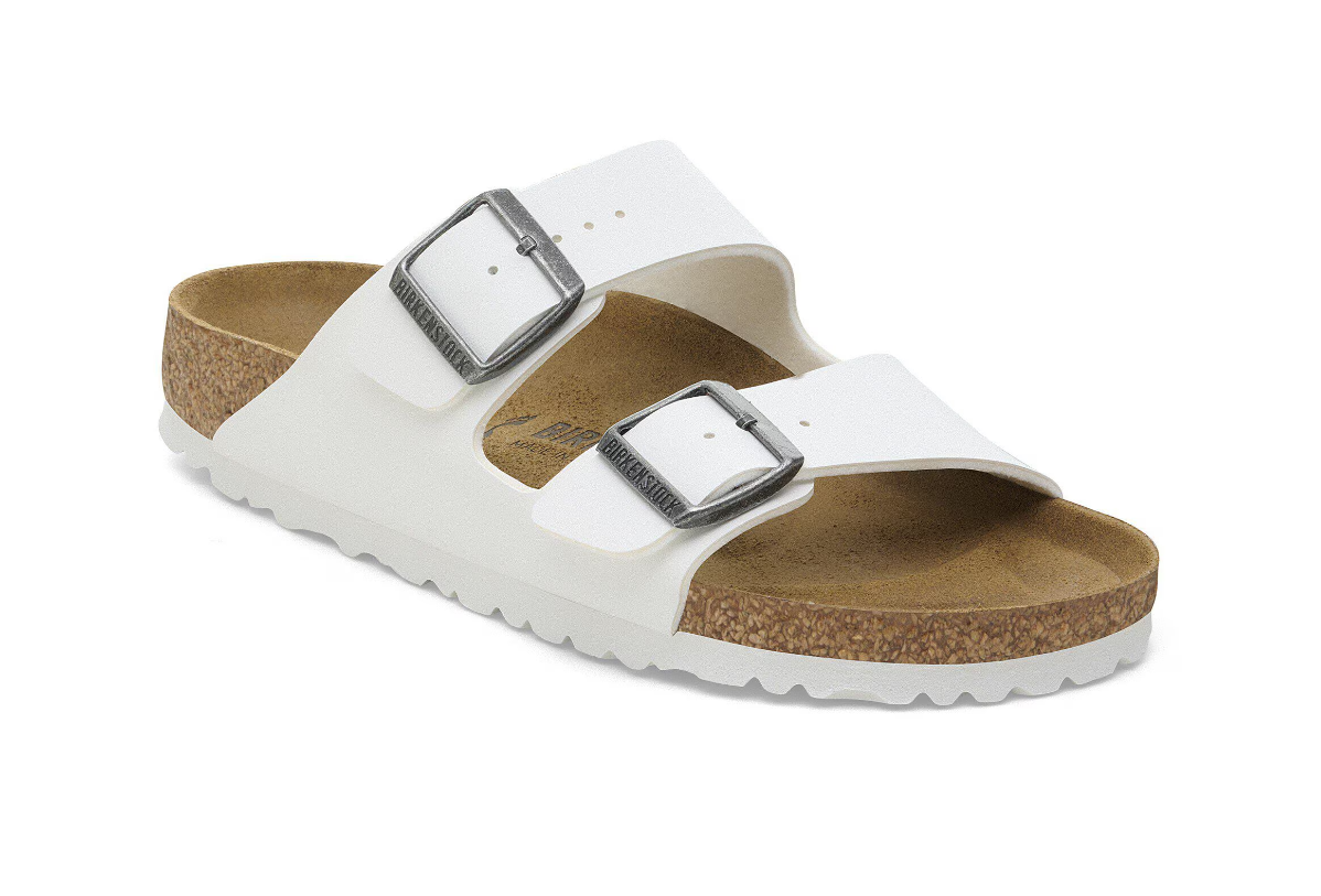 Birkenstock Arizona Birko-Flor White Sandals