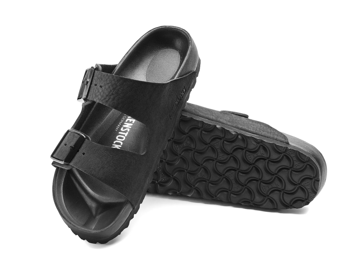 Birkenstock Arizona Natural Leather Exquisite Black