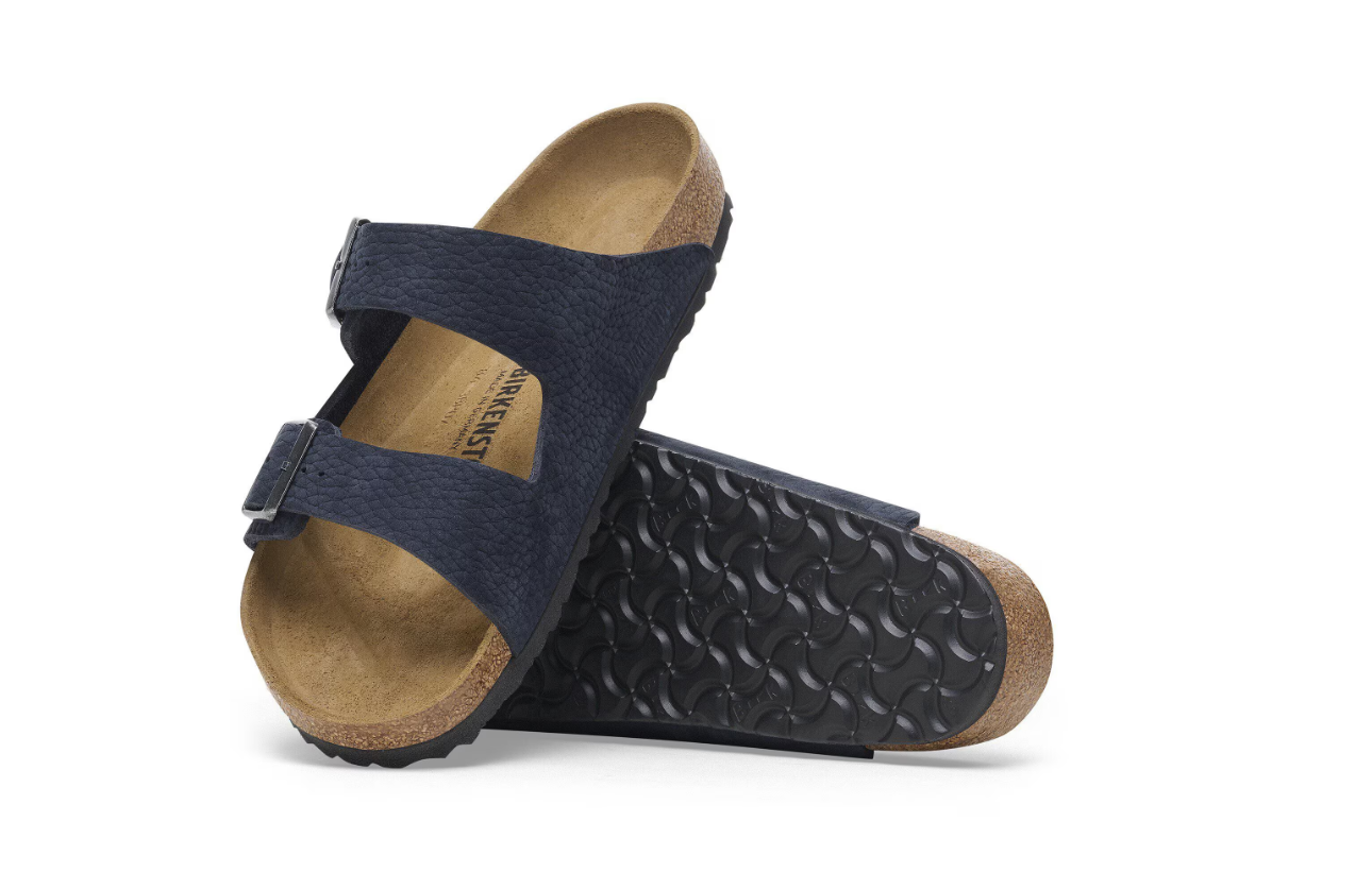 Birkenstock Arizona Nubuck Leather Midnight