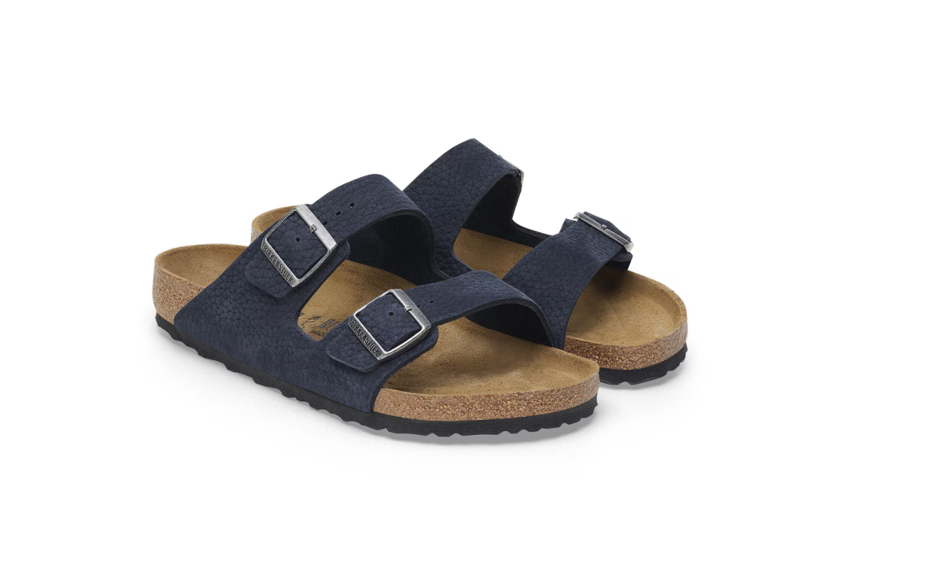 Birkenstock Arizona Nubuck Leather Midnight