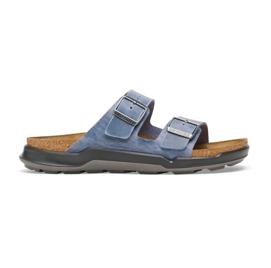 Birkenstock Arizona Crosstown Oiled Leather Elemental Blue