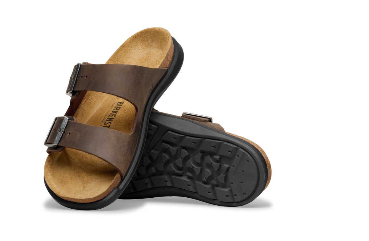 Birkenstock Arizona Crosstown Waxy Leather Habana