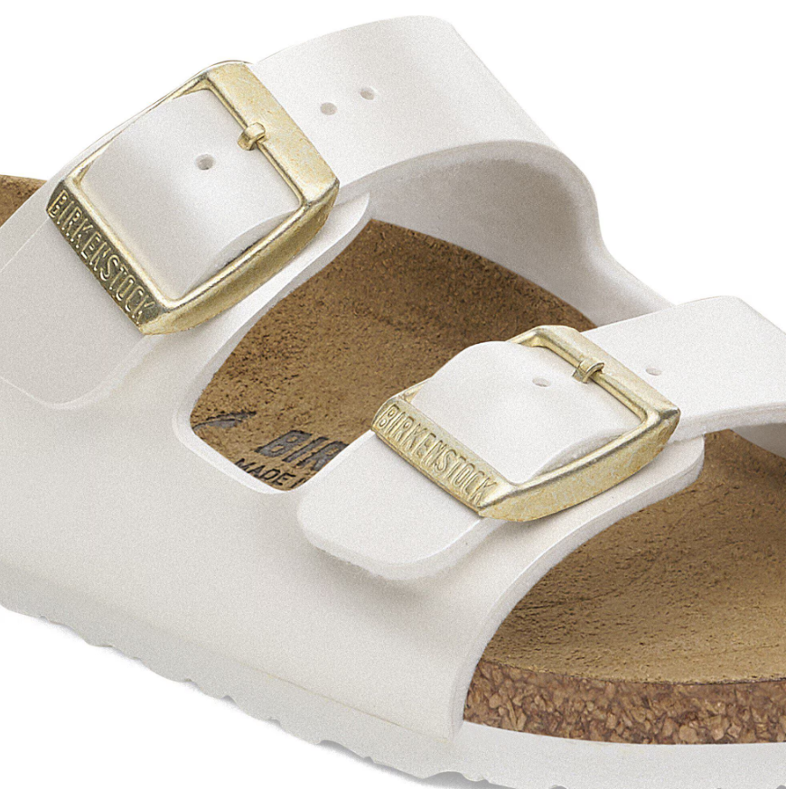 Birkenstock Arizona Kids Birko-Flor Electric Metallic Pearl Sandals