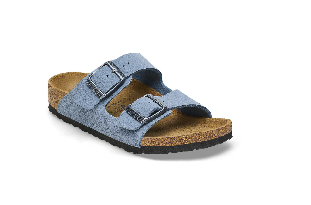 Birkenstock Arizona Kids Birko-Flor Nubuck Elemental Blue Sandals
