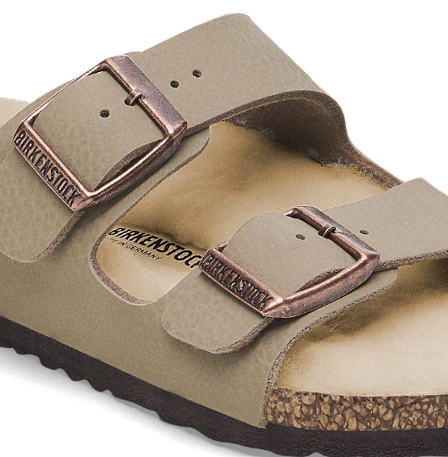 Birkenstock Arizona Kids Birko-Flor Desert Soil Gray Taupe Sandals