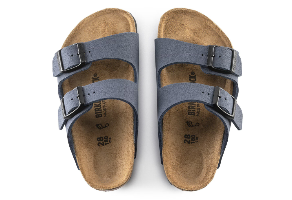 Birkenstock Arizona Kids Birko-Flor Nubuck Navy