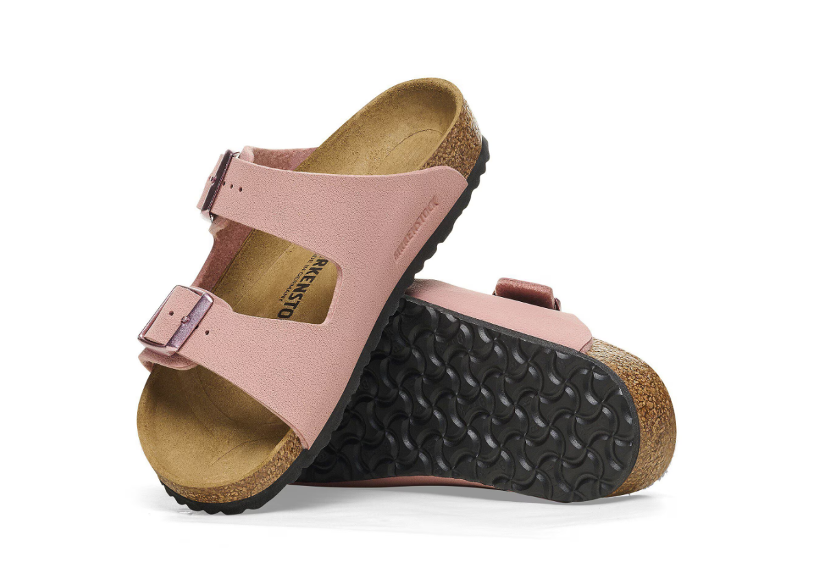 Birkenstock Arizona Kids Birko-Flor Nubuck Pink Clay
