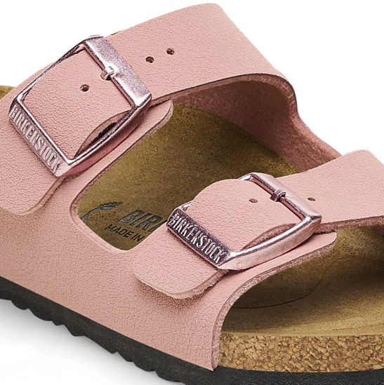 Birkenstock Arizona Kids Birko-Flor Nubuck Pink Clay