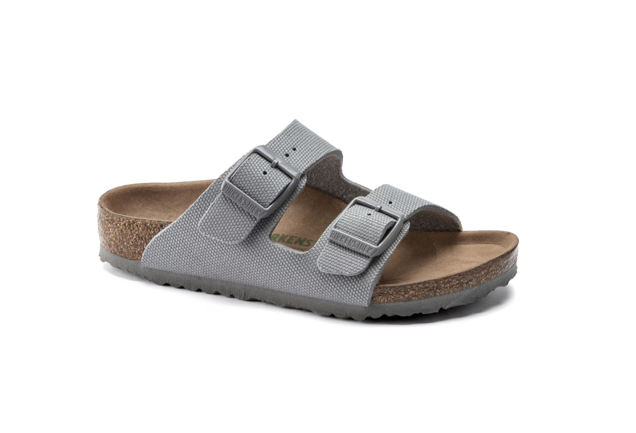 Birkenstock Arizona Kids Vegan Textile Stone Coin