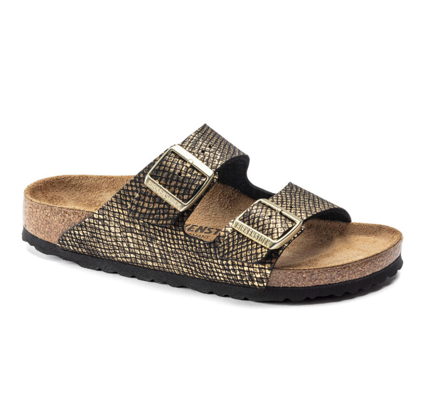 Birkenstock Arizona Microfiber Shiny Python Black