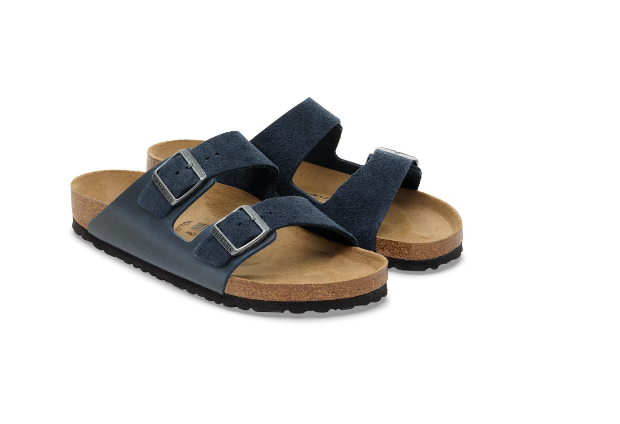Birkenstock Arizona Mixed Leather New Navy Sandals