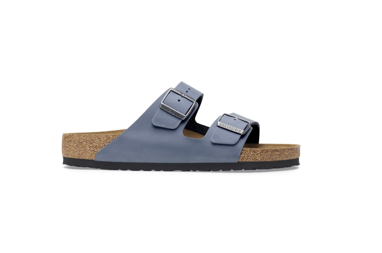 Birkenstock Arizona Oiled Leather Elemental Blue Sandals
