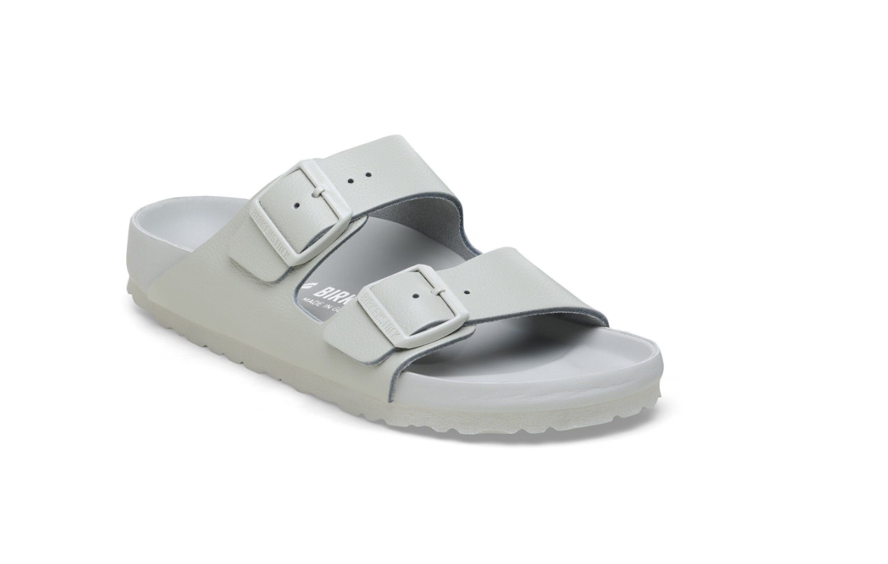 Birkenstock Arizona Exquisite Natural Leather Mineral Gray