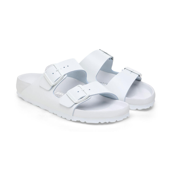 Birkenstock Arizona Exquisite Natural Leather White