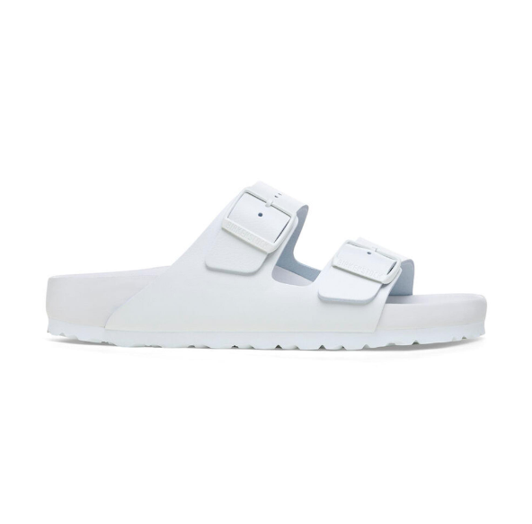Birkenstock Arizona Exquisite Natural Leather White