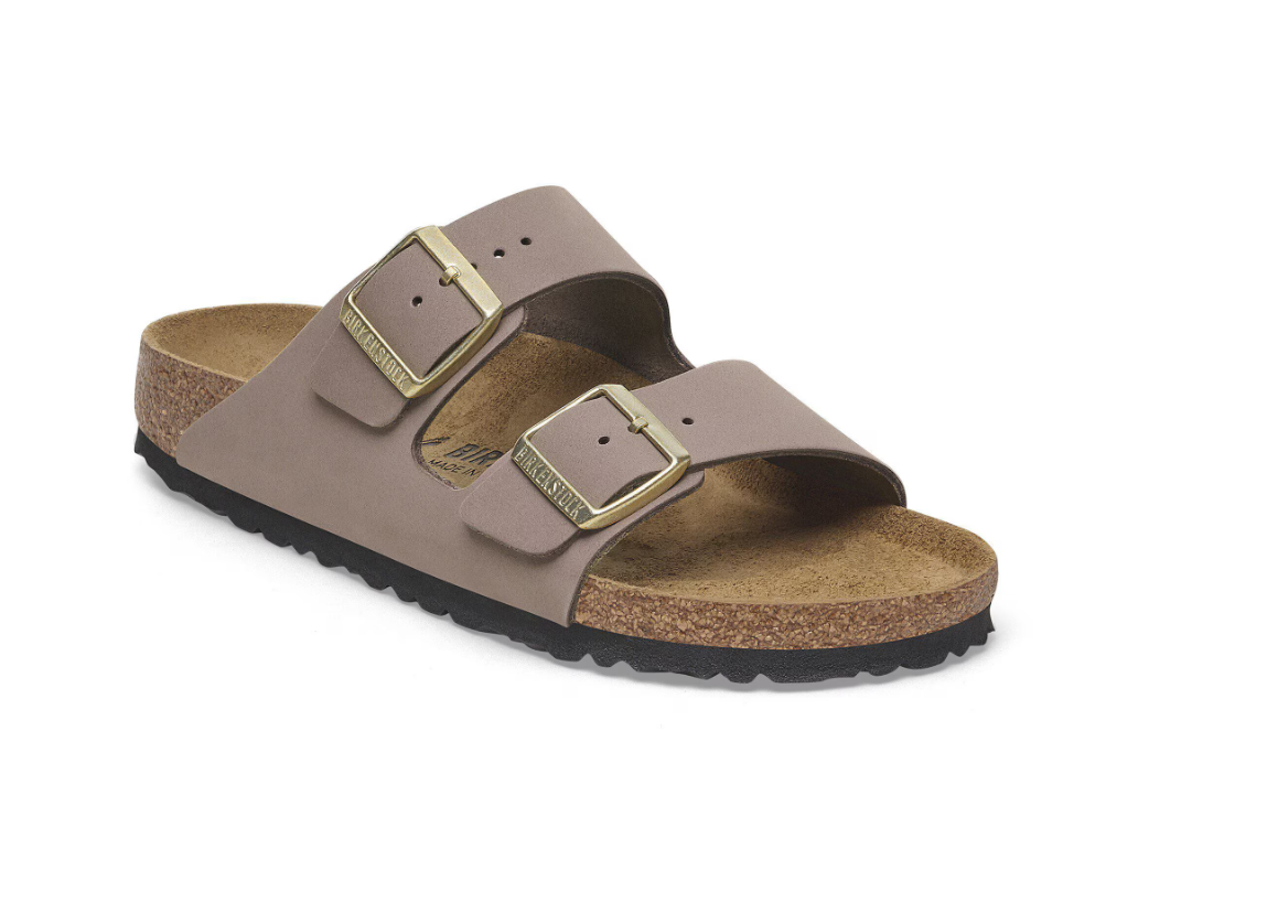 Birkenstock Arizona Nubuck Leather Faded Purple