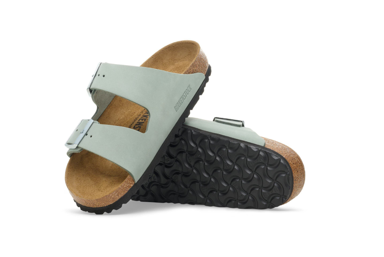 Birkenstock Arizona Nubuck Leather Pure Sage