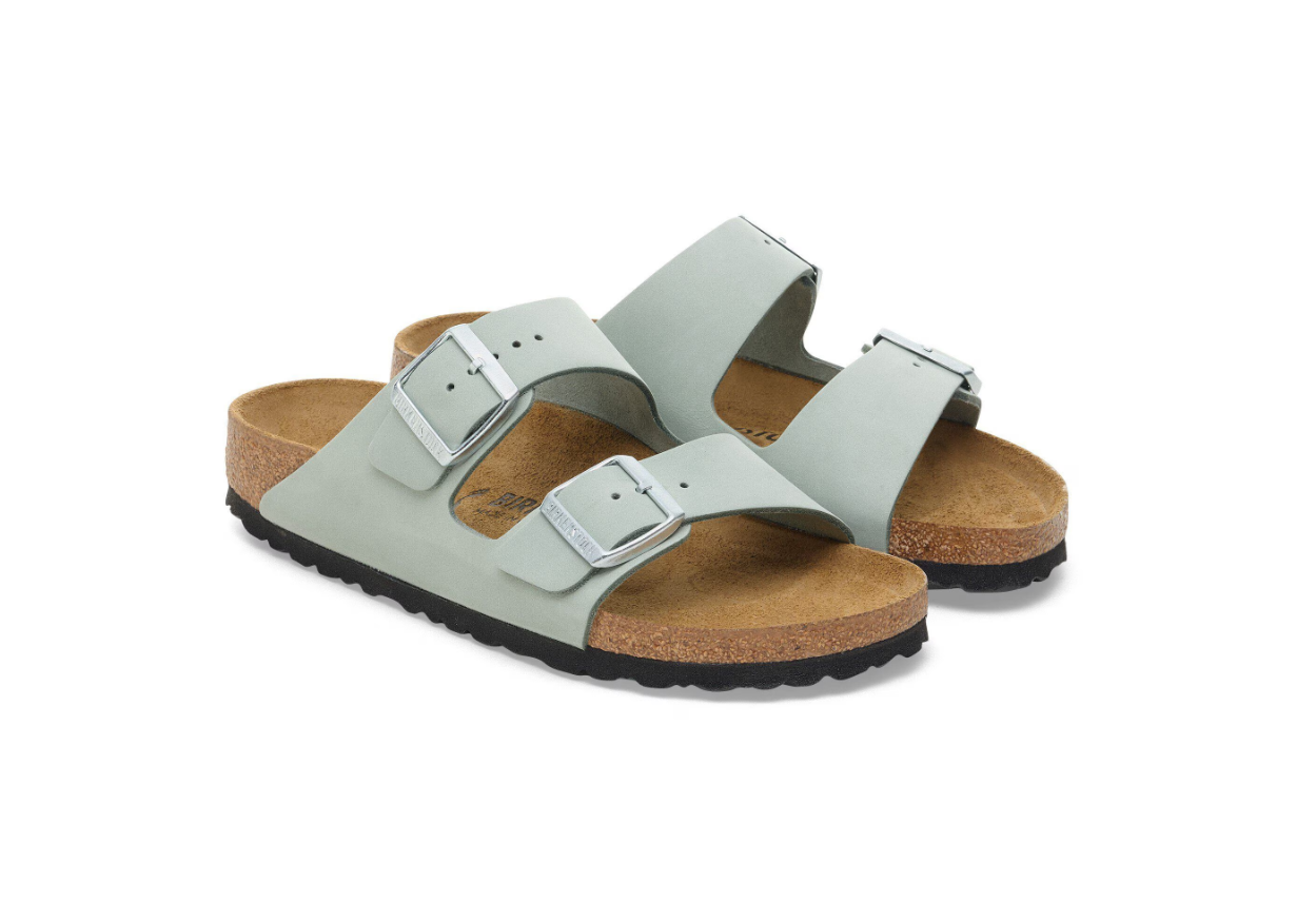Birkenstock Arizona Nubuck Leather Pure Sage