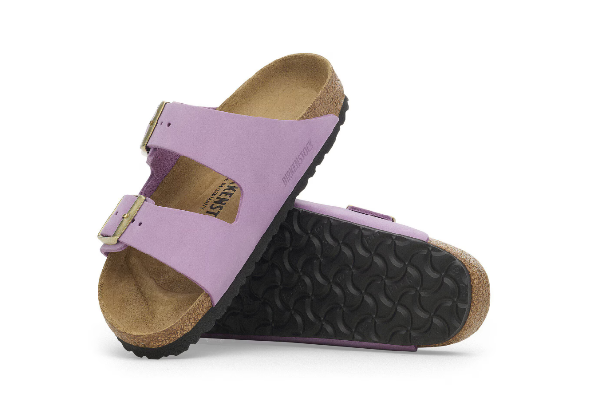Birkenstock Arizona Nubuck Leather Crocus
