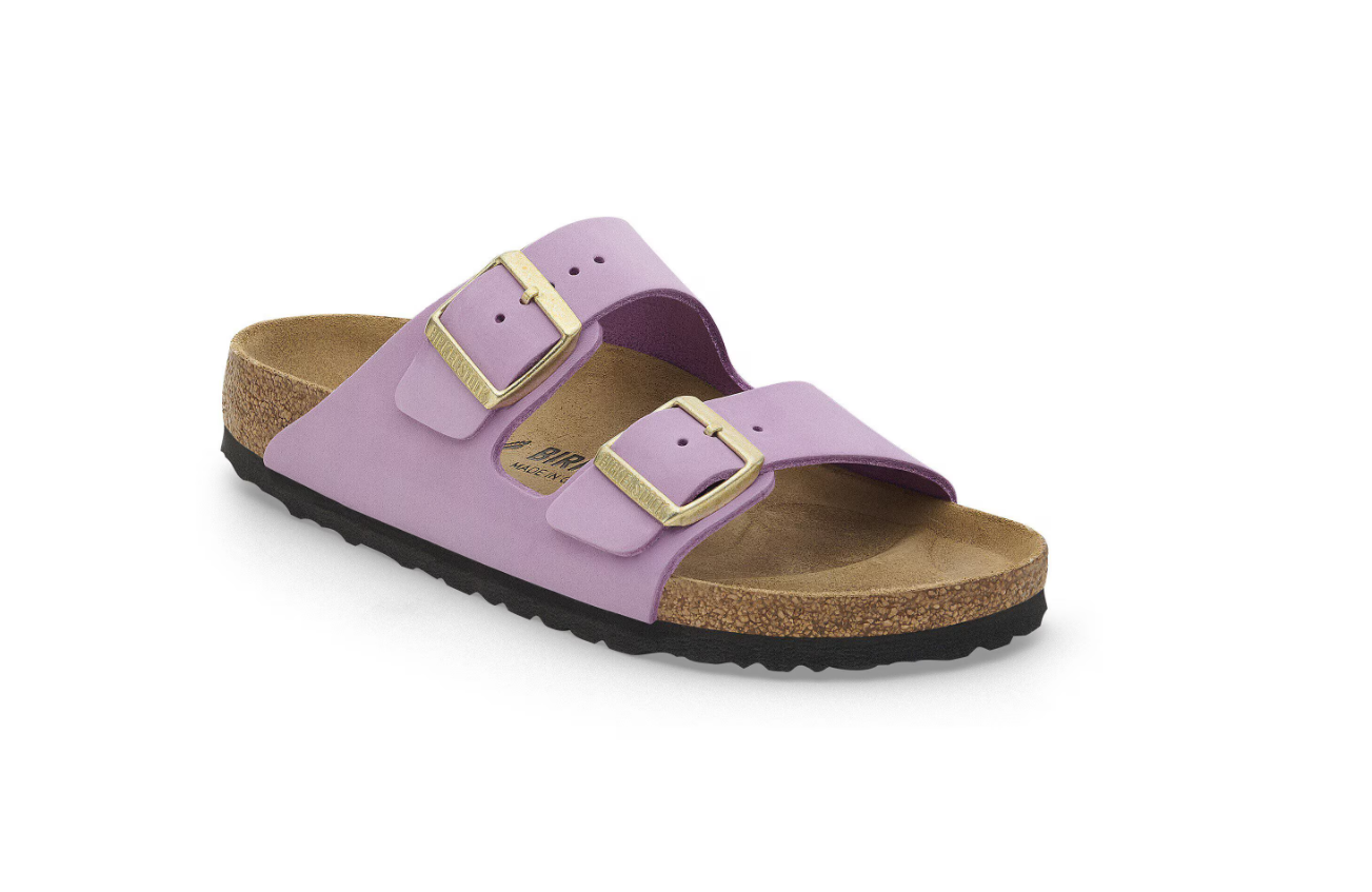 Birkenstock Arizona Nubuck Leather Crocus