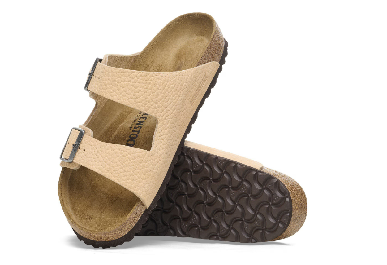 Birkenstock Arizona Nubuck Leather Desert Buck New Beige