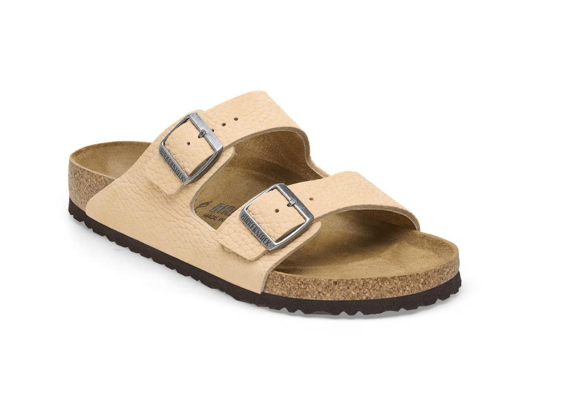 Birkenstock Arizona Nubuck Leather Desert Buck New Beige