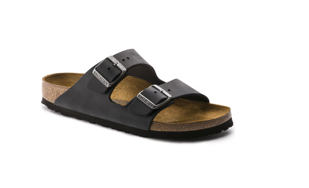 Birkenstock Arizona Oiled Leather - Black, Regular
