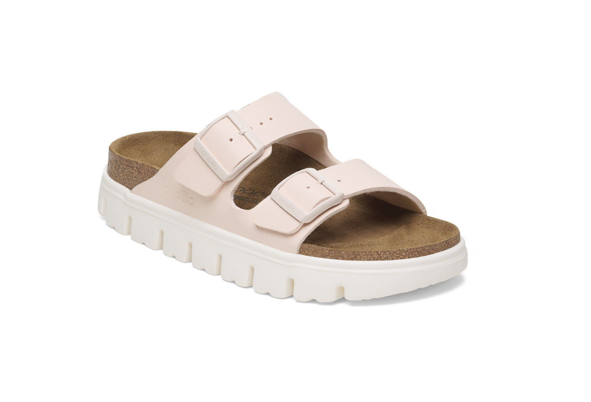 Birkenstock Arizona Chunky Birko-Flor - Light Rose, Narrow