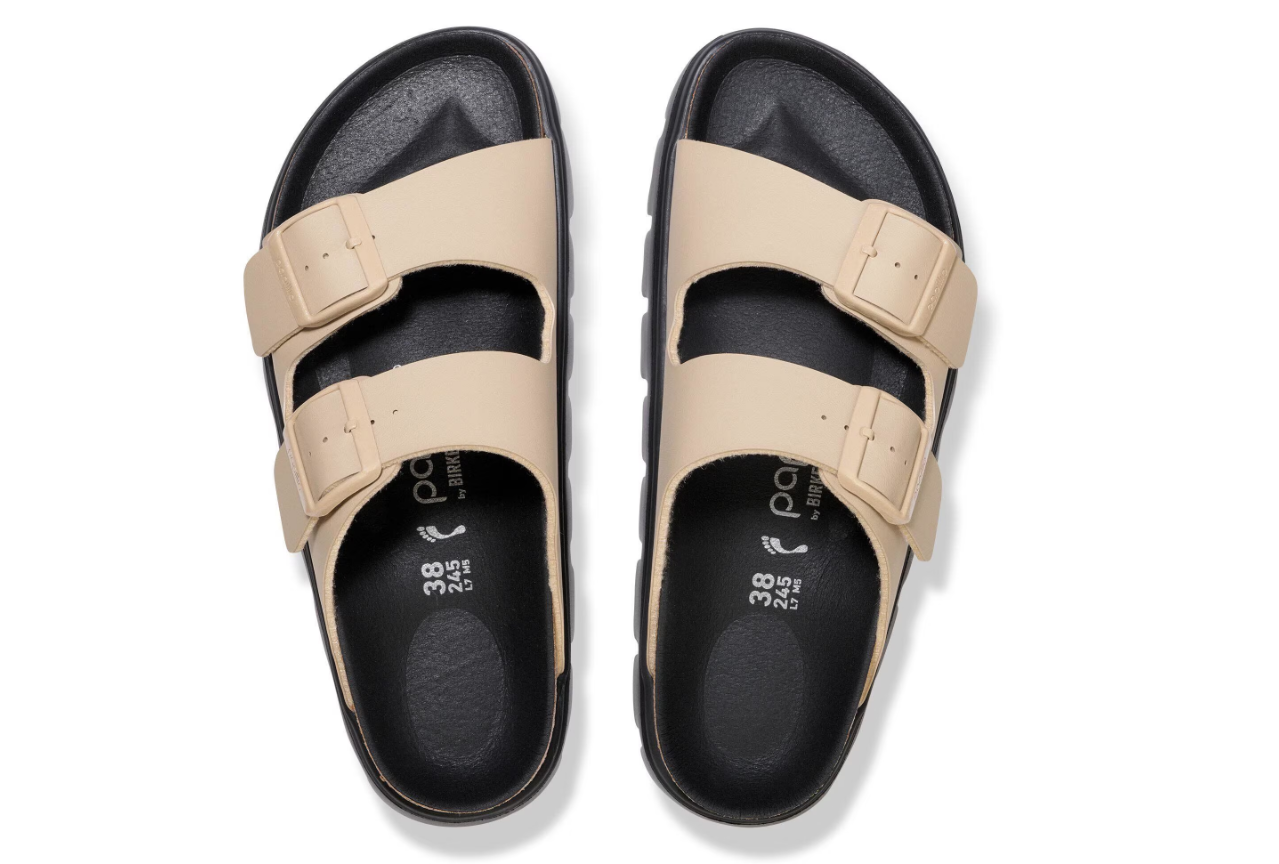 Birkenstock Arizona Chunky Birko-Flor Sandcastle