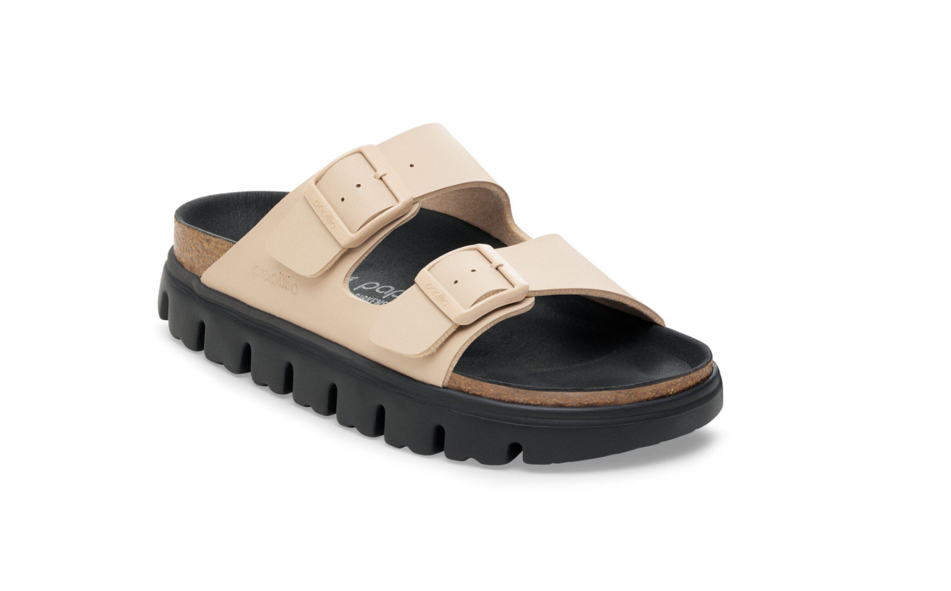 Birkenstock Arizona Chunky Birko-Flor Sandcastle