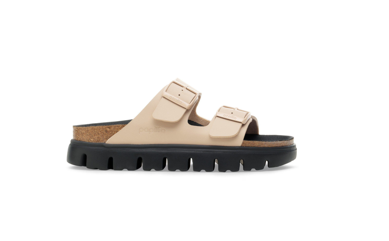Birkenstock Arizona Chunky Birko-Flor Sandcastle