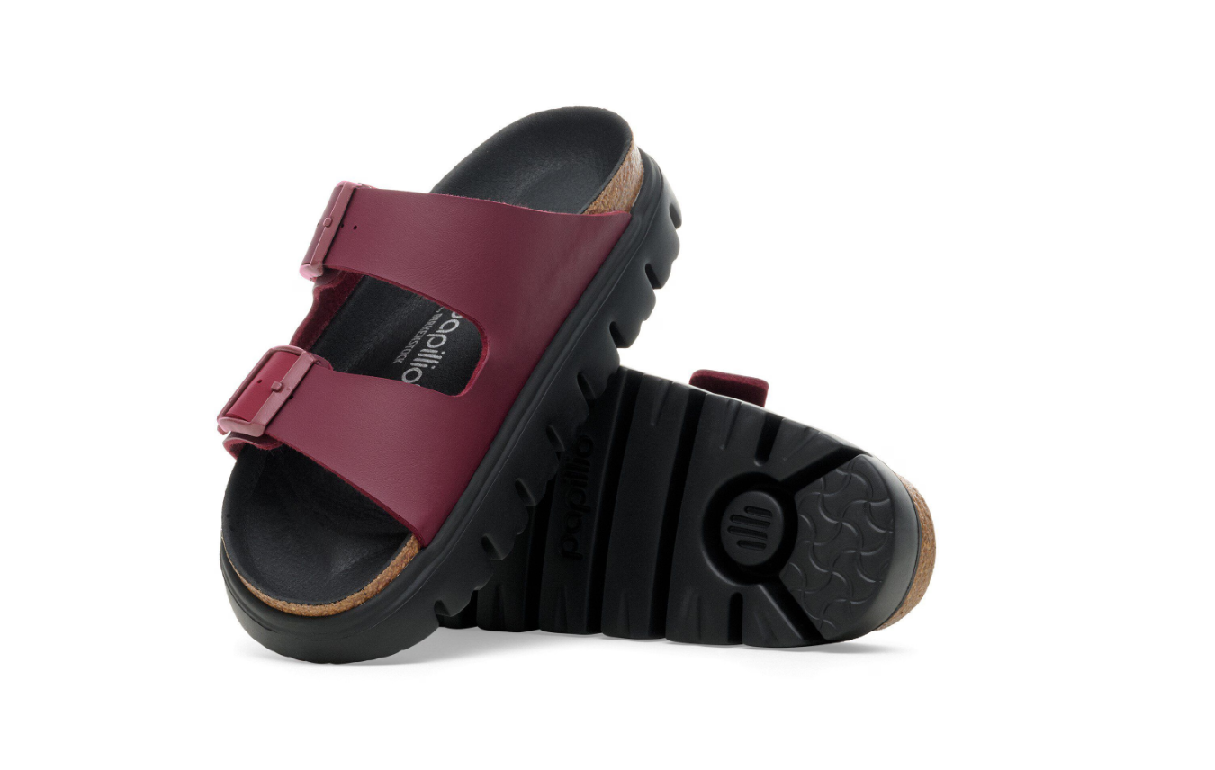 Birkenstock Papillio Arizona Chunky Birko-Flor Zinfandel