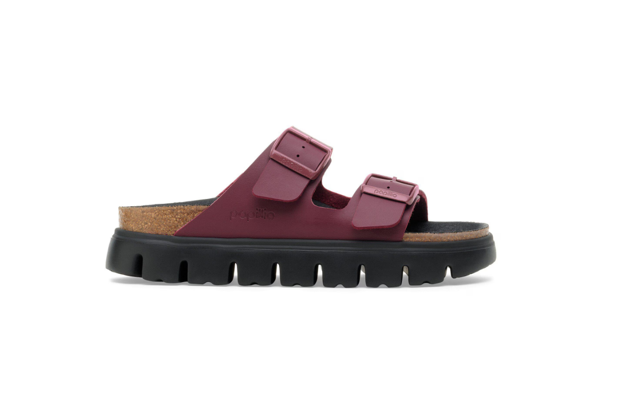 Birkenstock Papillio Arizona Chunky Birko-Flor Zinfandel