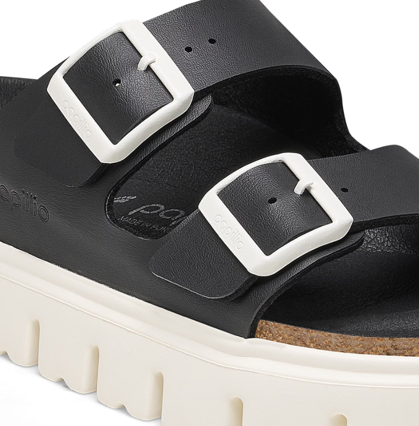 Birkenstock Arizona PAP Chunky Birko-Flor Black