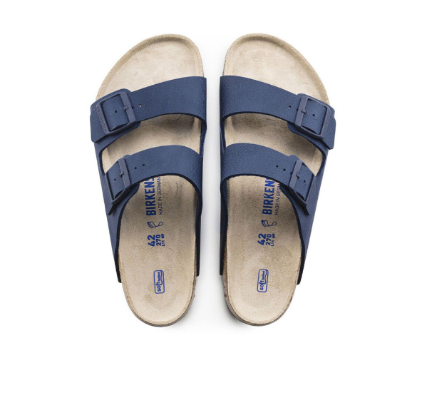 Birkenstock Arizona Soft Footbed Birko-Flor Desert Soil Blue