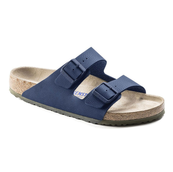 Birkenstock Arizona Soft Footbed Birko-Flor Desert Soil Blue