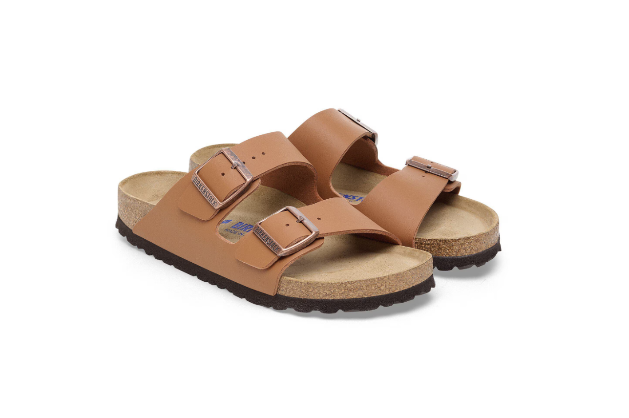 Birkenstock Arizona Soft Footbed Birko-Flor Ginger Brown