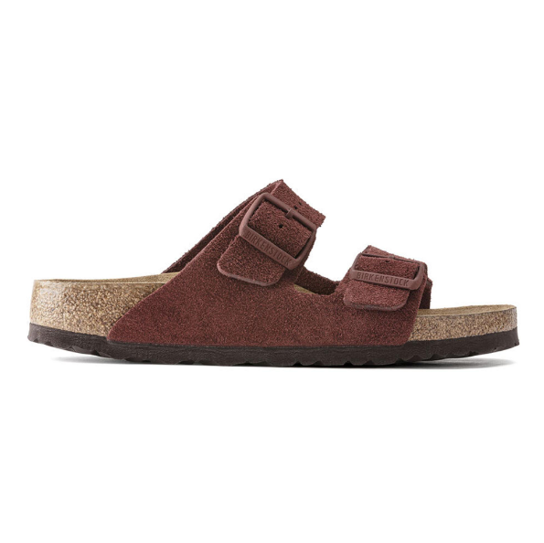 Birkenstock Arizona Soft Footbed Suede Leather Chocolate