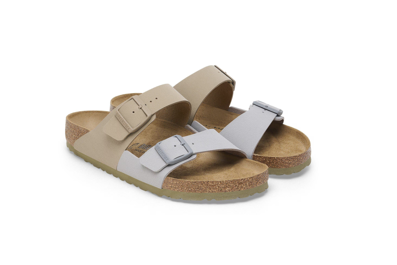 Birkenstock Arizona Split Birko-Flor Stone Coin Sandals