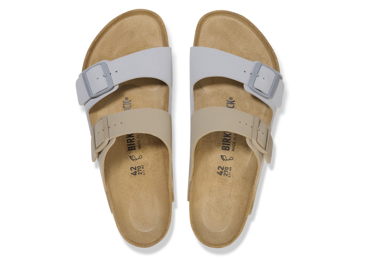Birkenstock Arizona Split Birko-Flor Stone Coin Sandals