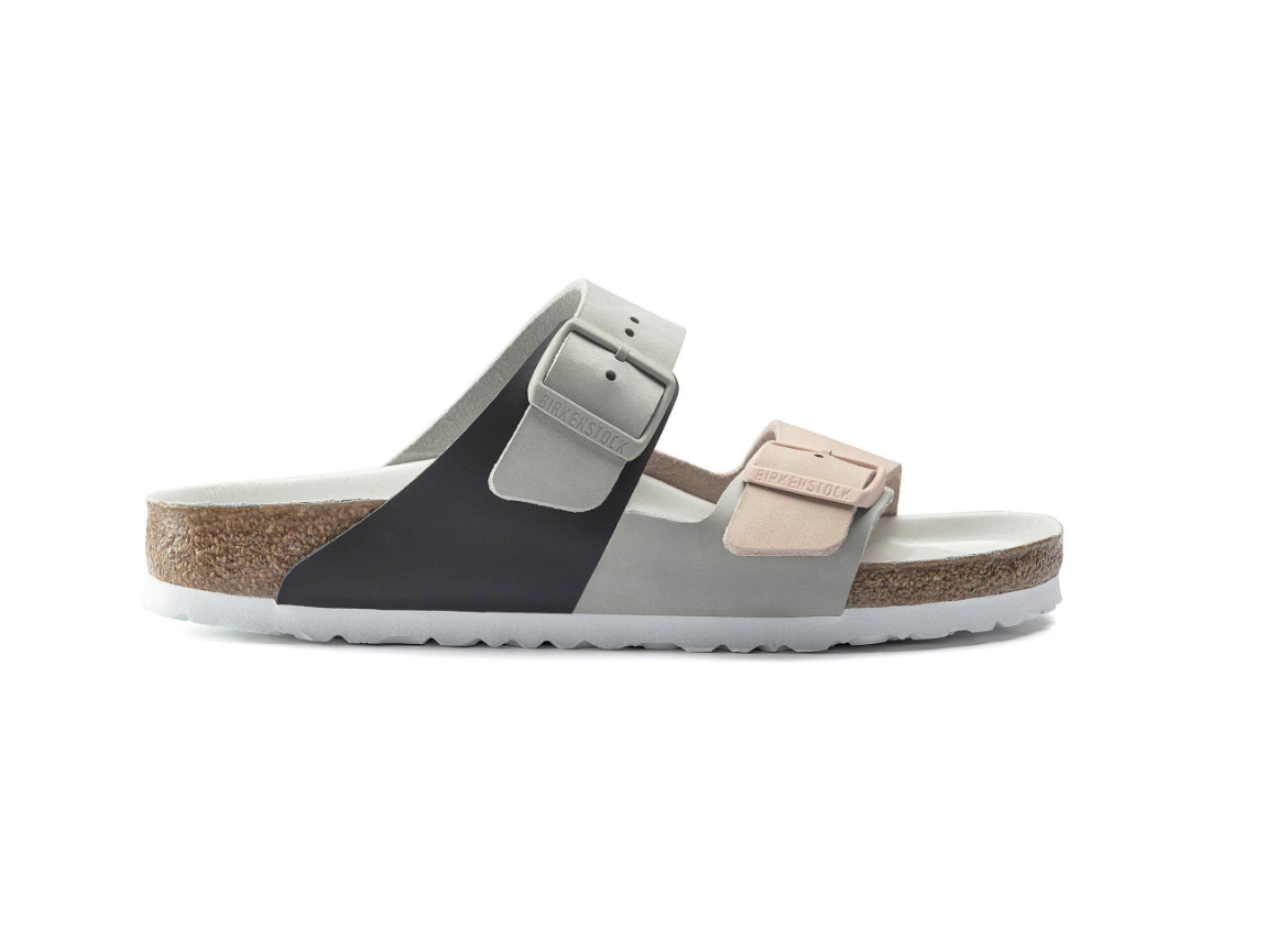 Birkenstock Arizona Split Nubuck Leather Mineral Light Rose Sandal
