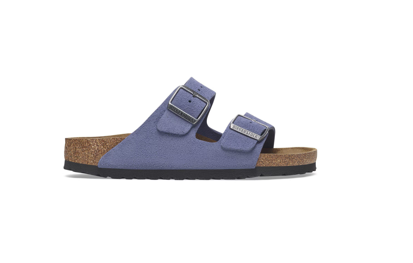 Birkenstock Arizona Suede Leather Purple Dusk