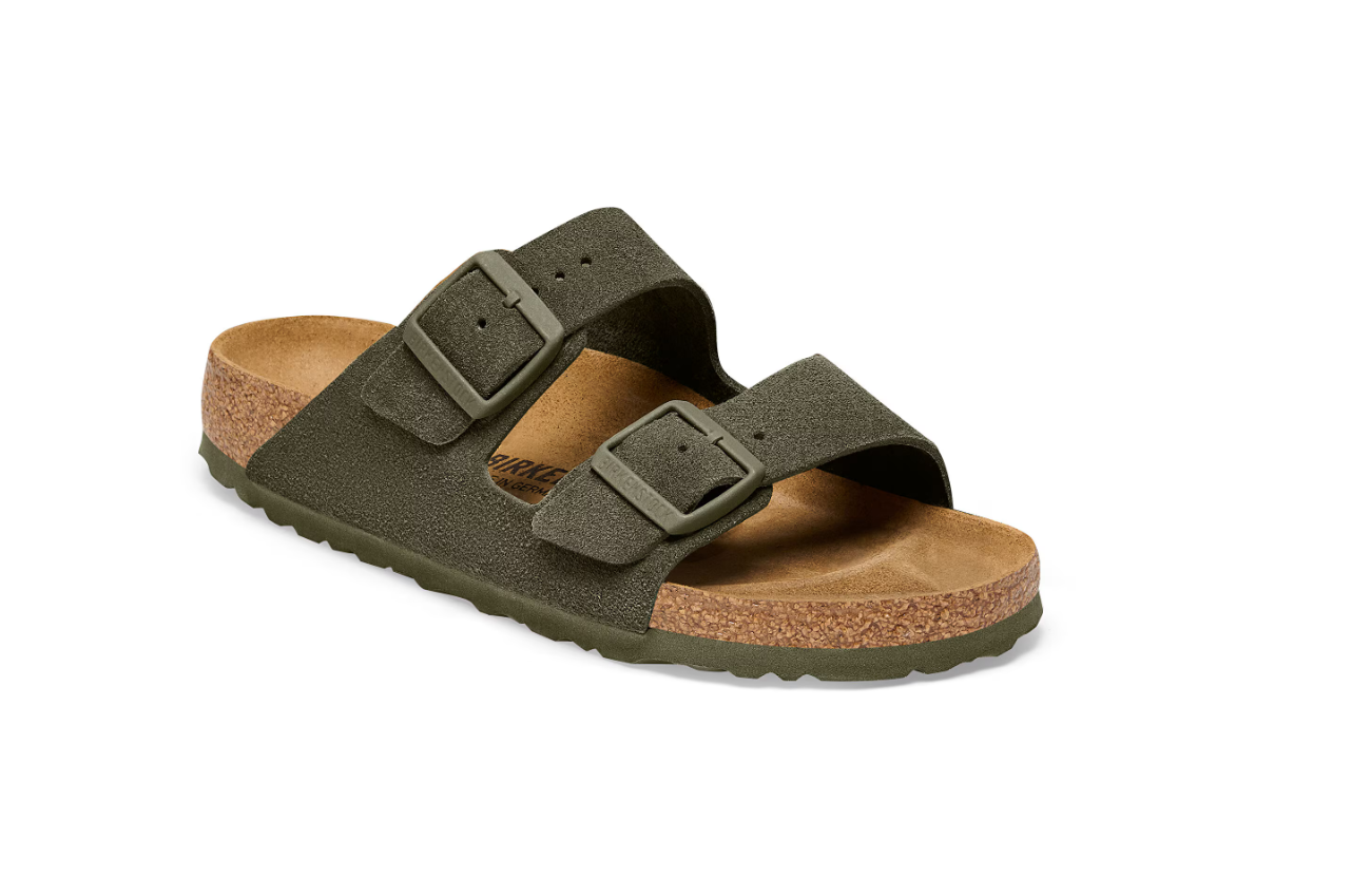 Birkenstock Arizona Suede Leather Thyme