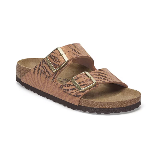 Birkenstock Arizona Synthetics Zebra Pecan Sandals