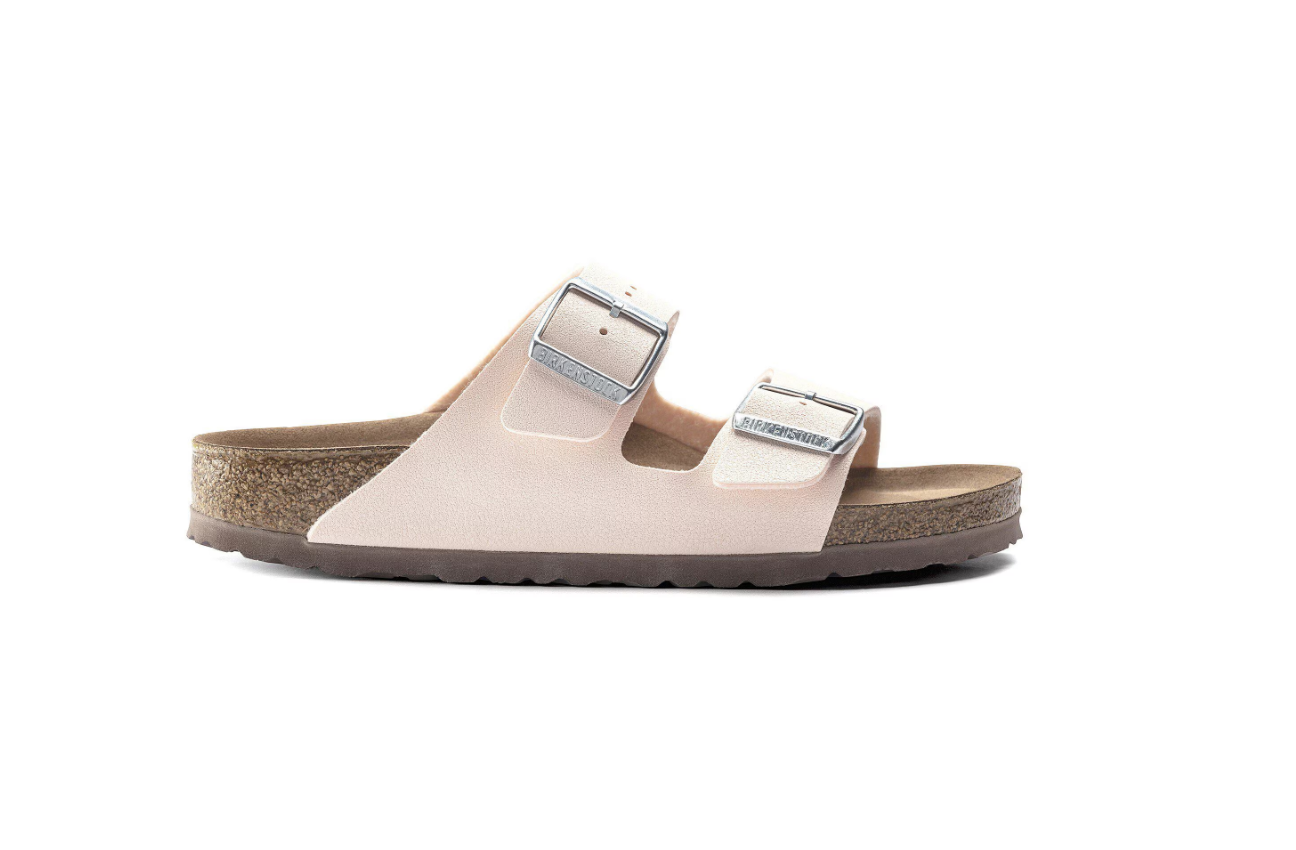Birkenstock Arizona Vegan Birko-Flor Nubuck Light Rose