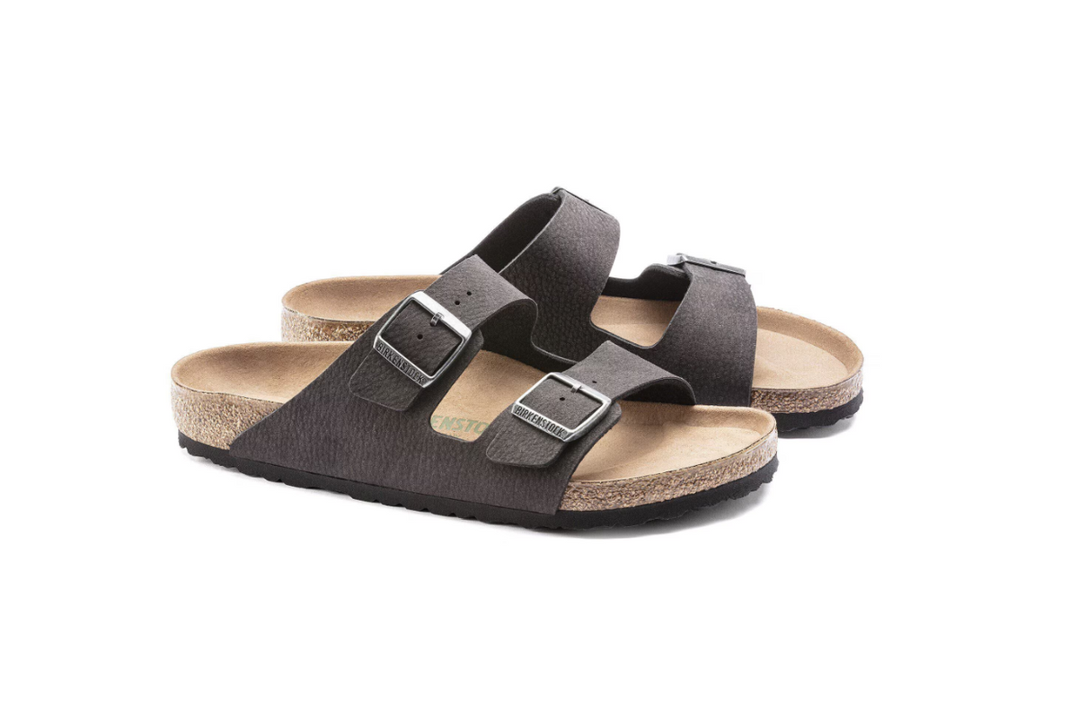 Birkenstock Arizona Vegan Sandals Desert Dust Black